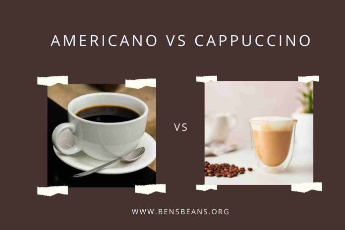 Americano vs Cappuccino