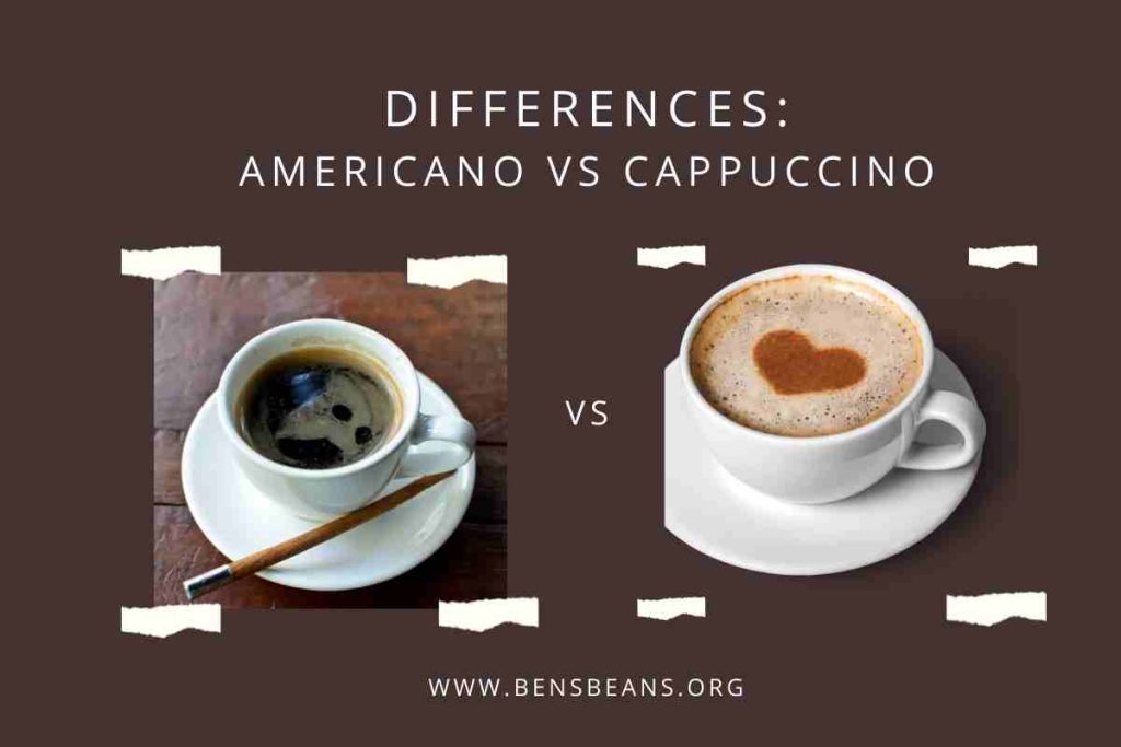 Differences Between An Americano vs Cappuccino