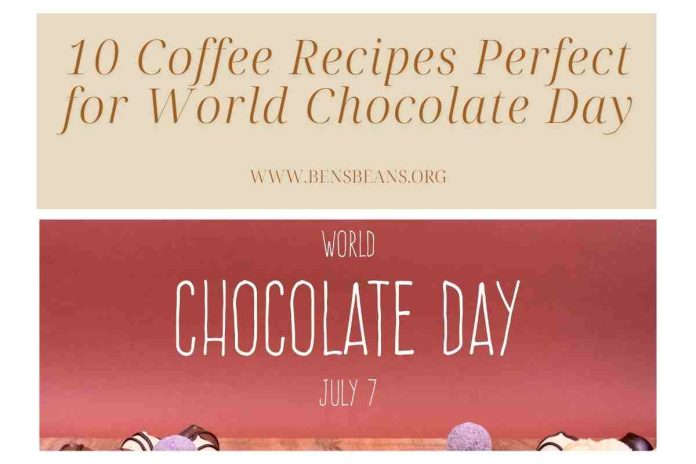 Coffee Recipes Perfect for World Chocolate Day