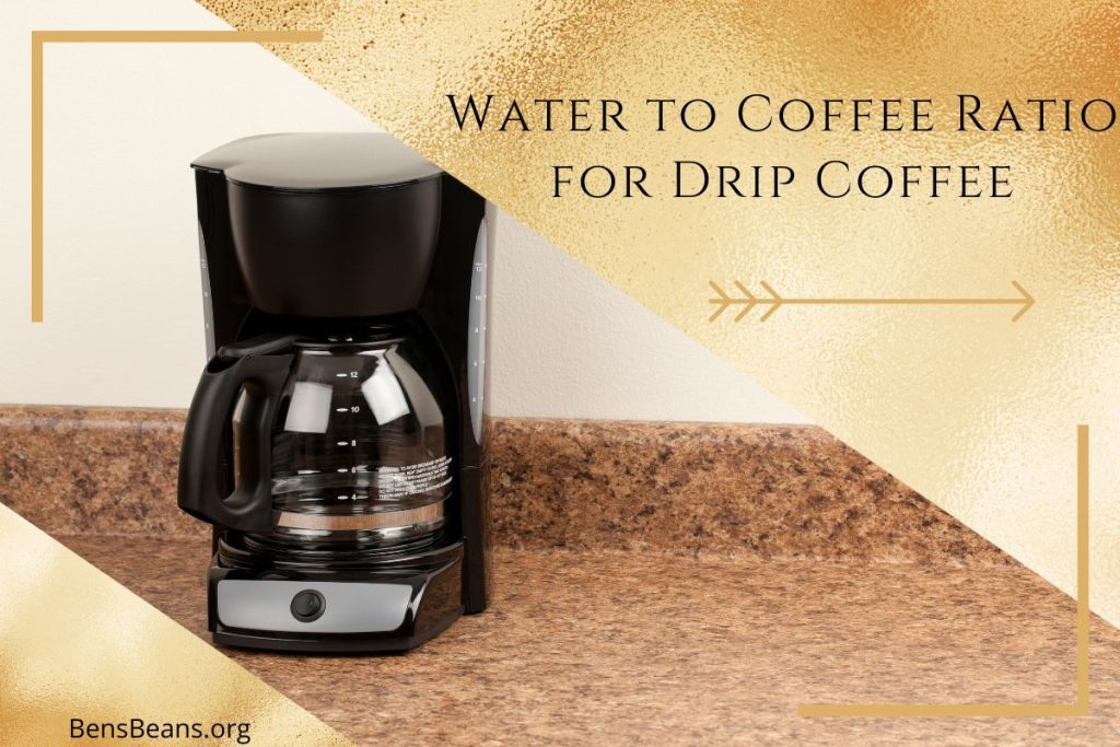 Water to Coffee Ratio for Drip Coffee